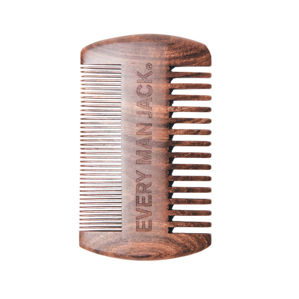 Every Man Jack Beard Comb Ebony Wood - Image 3