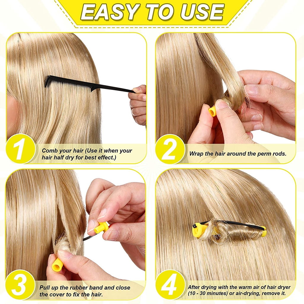 60pcs Rods Cold Wave Rod Plastic ing Rods Curlers Rollers for Salon Home Styling Tools - Image 5