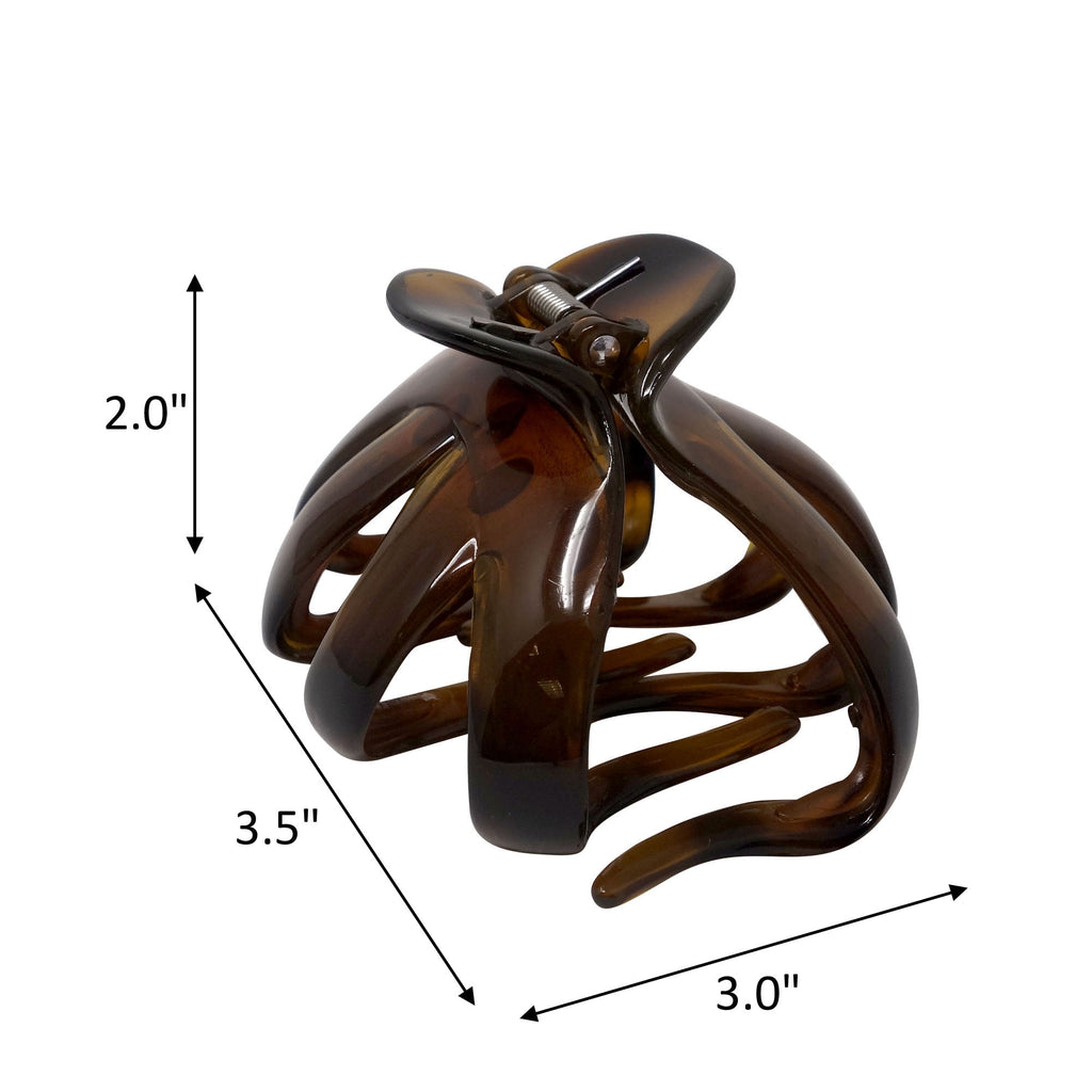 Large Octo-Jaw Claw Clip, Tortoiseshell, 1 Count - Image 5
