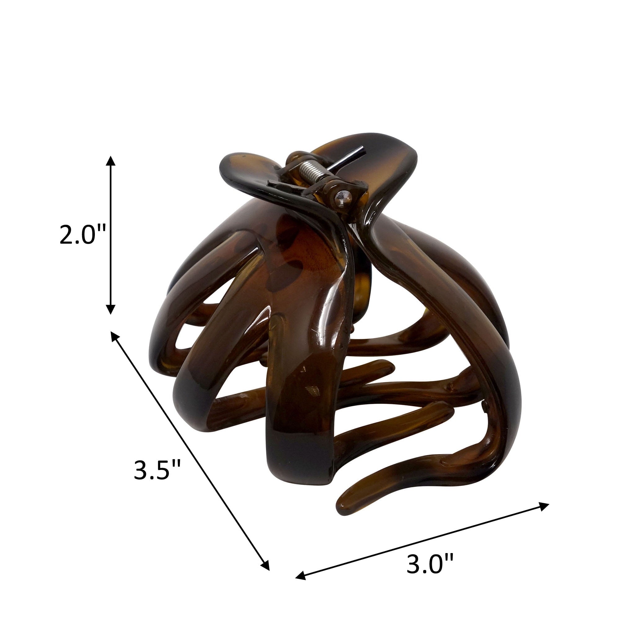 Large Octo-Jaw Claw Clip, Tortoiseshell, 1 Count - Image 5