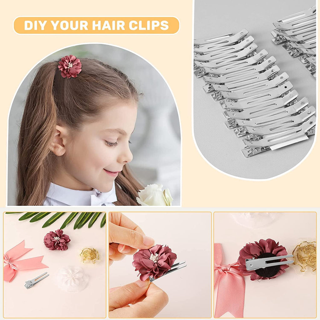 Clips for Hair 50 Pack, 1.8"Metal Duck Billed Hair Clips for Styling Sectioning, Hairdressing Styling Hair Clips, Pin... - Image 5