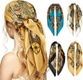 Scarf, 4-Piece Multicolor Bandana Scarf Pack