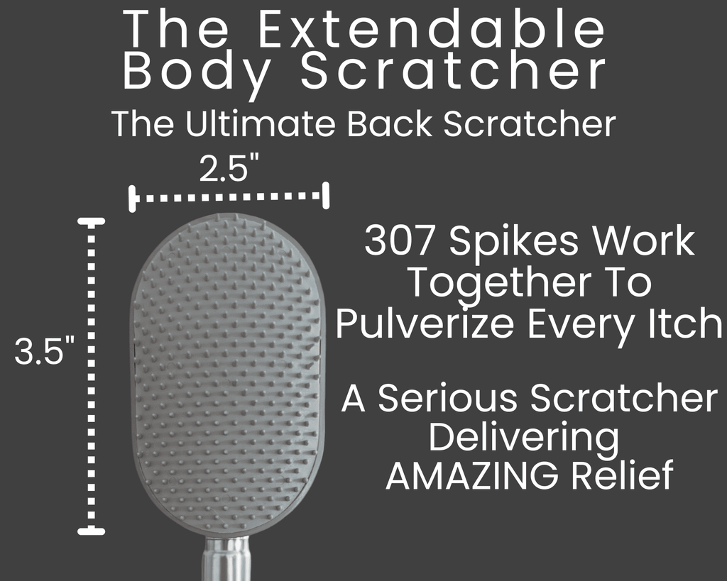 The Ultimate Extendable Body Scratcher, Back Scratcher, Scalp Massager, Exfoliator, Large Scratching Surface, Long St... - Image 2