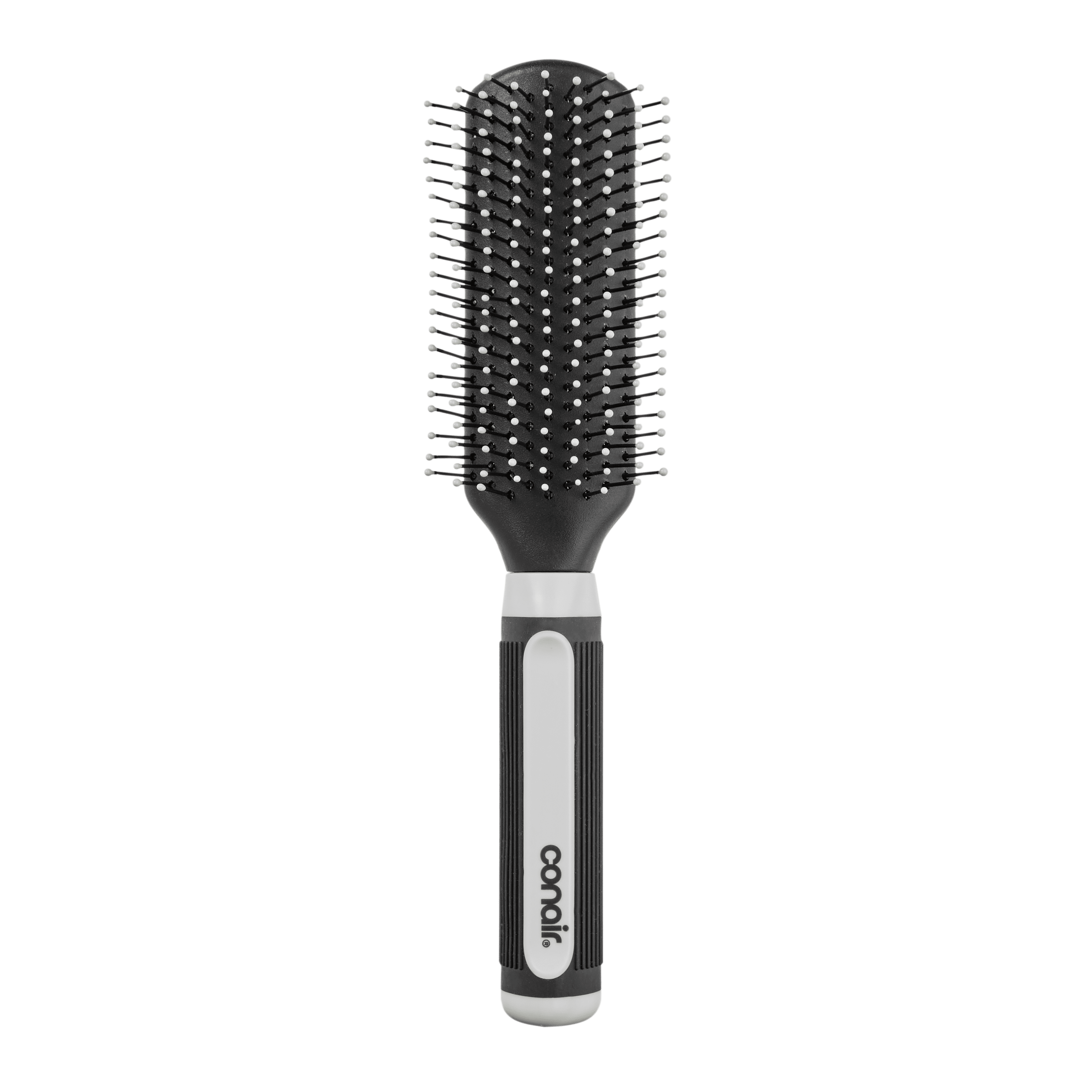 (2 pack) Conair Grip & Shape Nylon Bristle All-Purpose Hair Brush, Colors Vary - Image 2