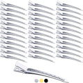 36pcs For Styling 3.5 Inch Silver Sectioning Metal Pin Curl Long Roller Duckbill dressing Alligator Curl For Women Gi...