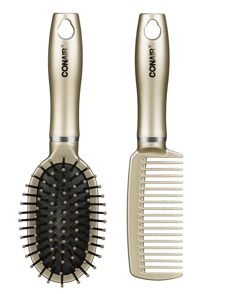 Brush and Comb Set, Travel-Friendly Detangling Duo for All Hair Types - Image 6
