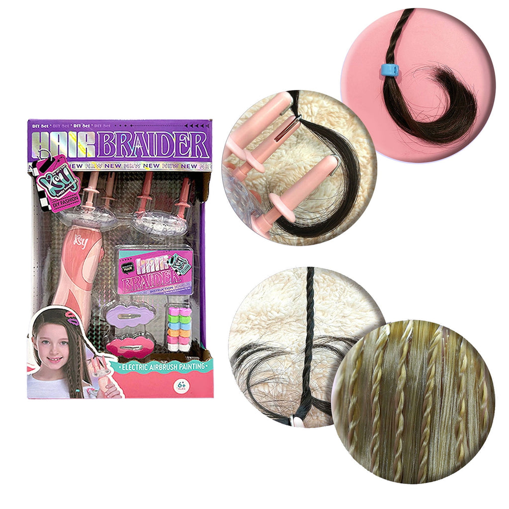 Electric Hair Braiding Kits Hair Styling Machine Popular Hairstyle Making Tool for Women Girl Quick Twist Hair Braider - Image 2