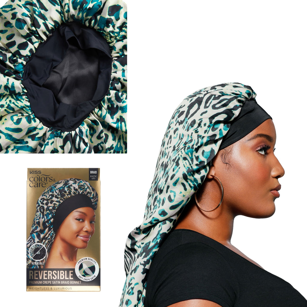 Premium Crepe Satin Braid Bet – Exotic Leopard - Image 2