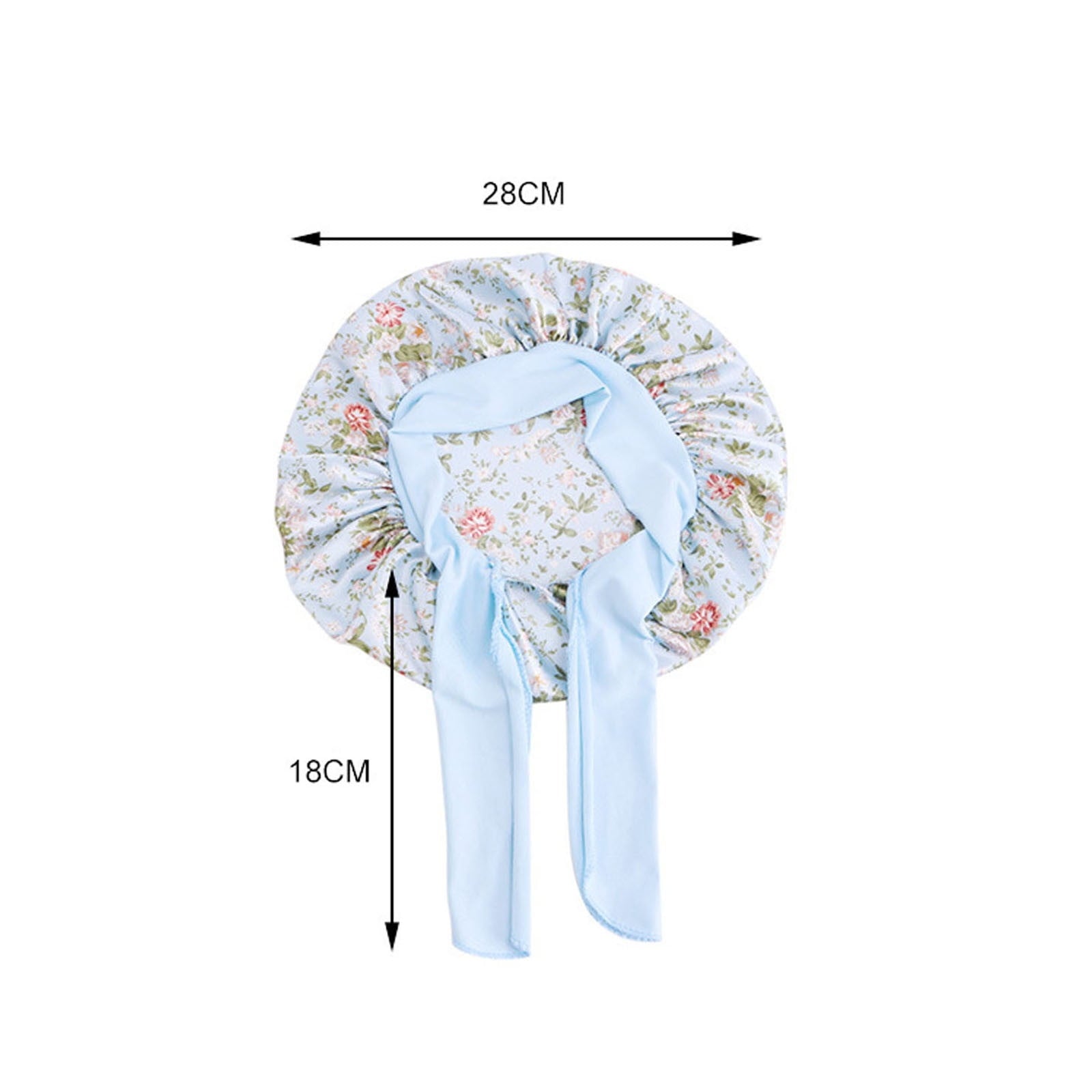 Silk Bonnet for Sleeping 1PC Hats Silk Bonnet for Sleeping Kids Kids Head Hat Cap Hair Wrap Turban Hats Bath Shower Cap Bathing Hat Hair Sho - Image 2