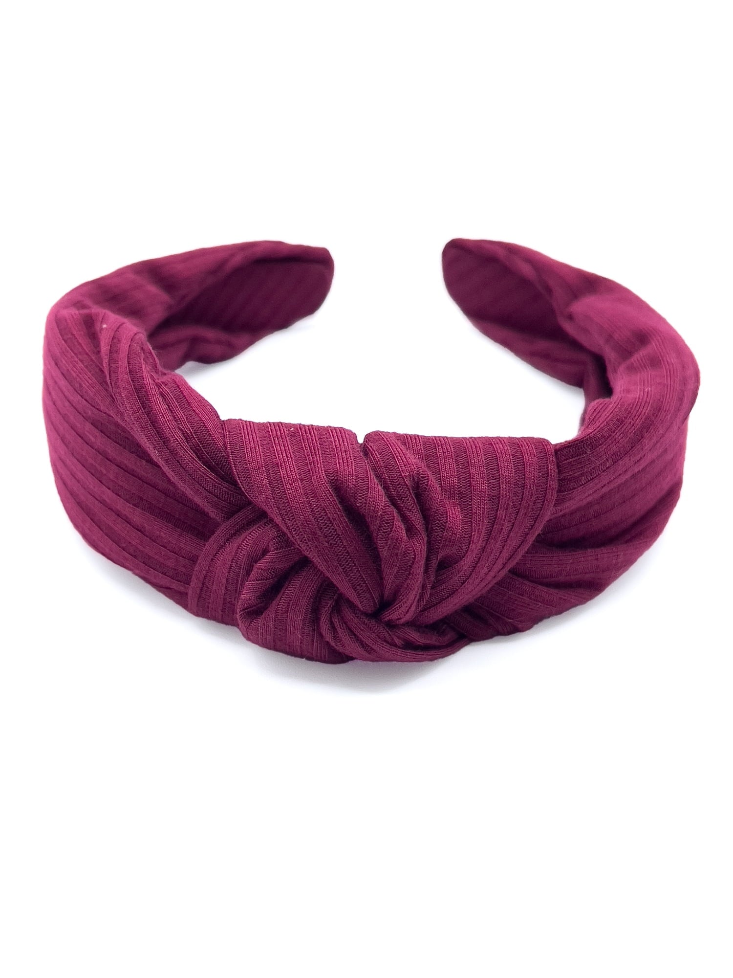 Knotted Headband, Red - Image 4