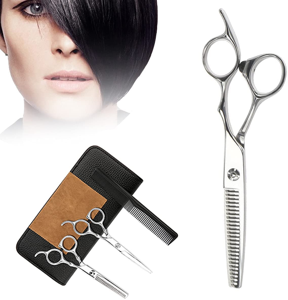Shears Professional Stainless Steel Scissors for Salon, Salon or Home Use - Image 6