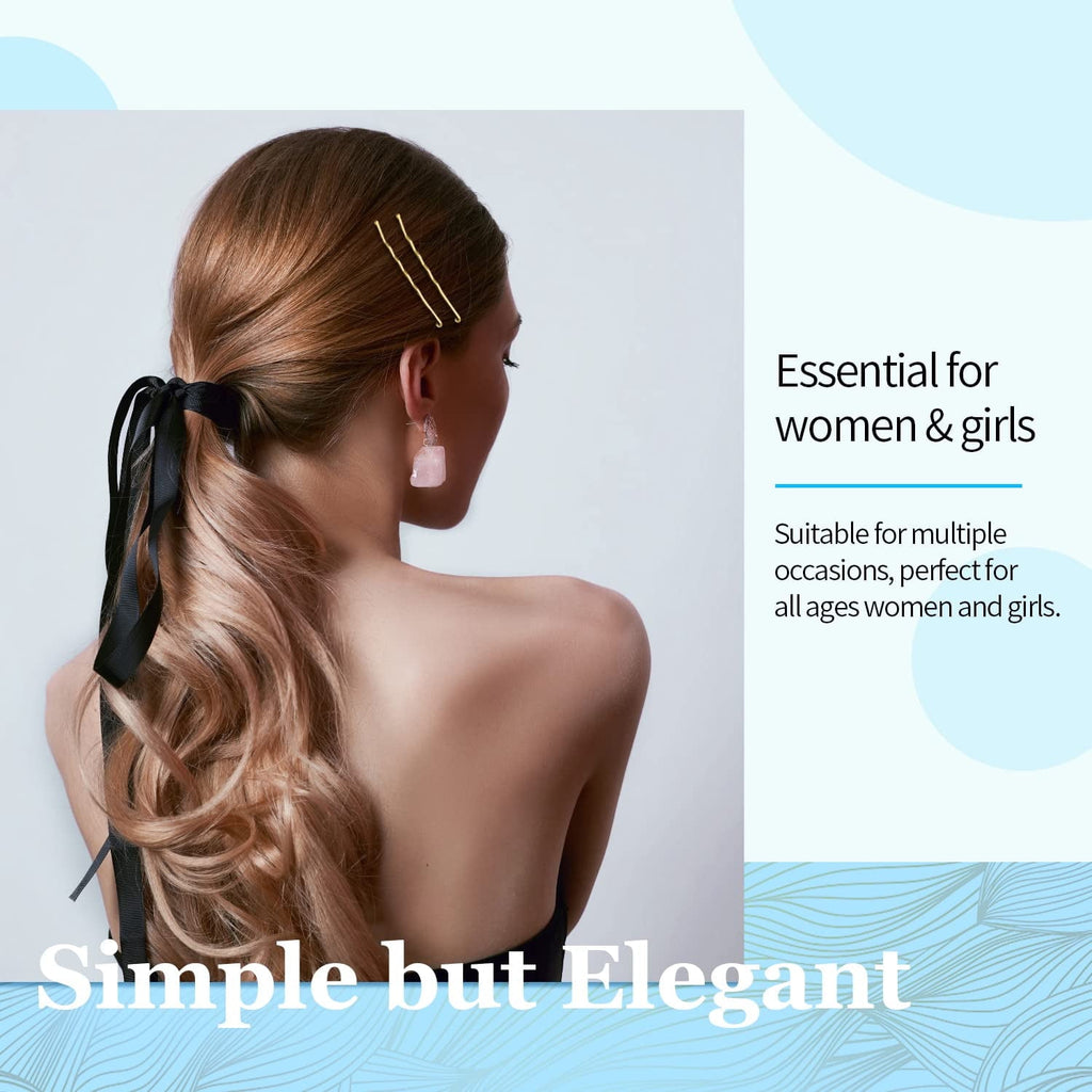 Large Bobby Pins Blonde, 2.75" Jumbo Hair Pins Blonde Long bobby Pins for Thick Hair for Women Girls with Box-120 count - Image 4