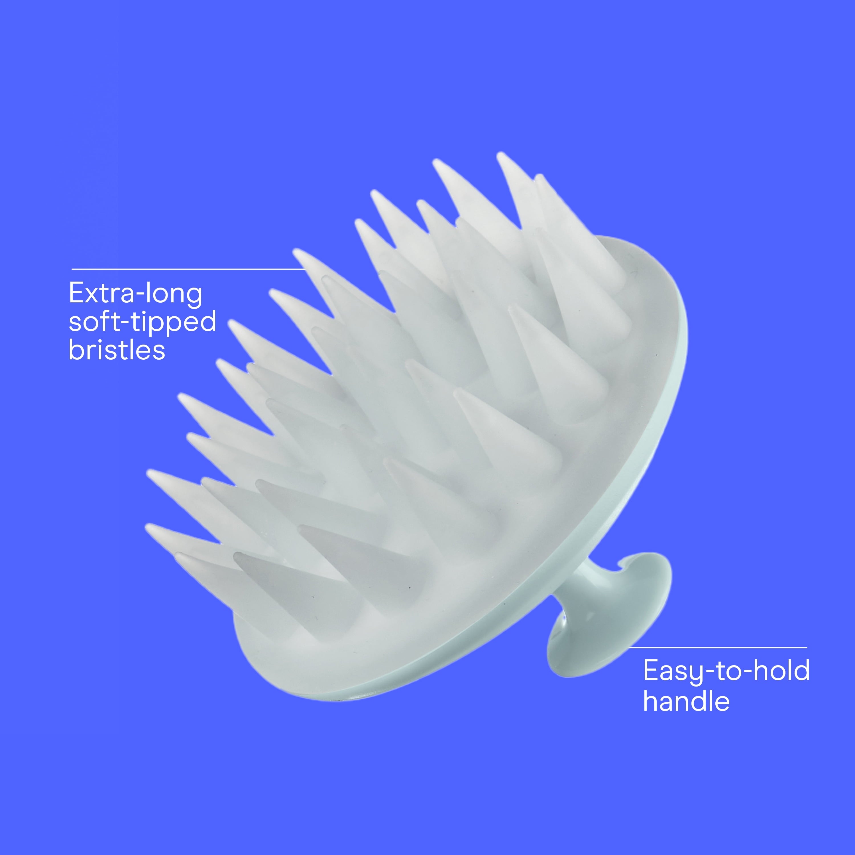 Massage Brush for Long & Thick Hair, Shampoo & Treatment Brush - Image 2