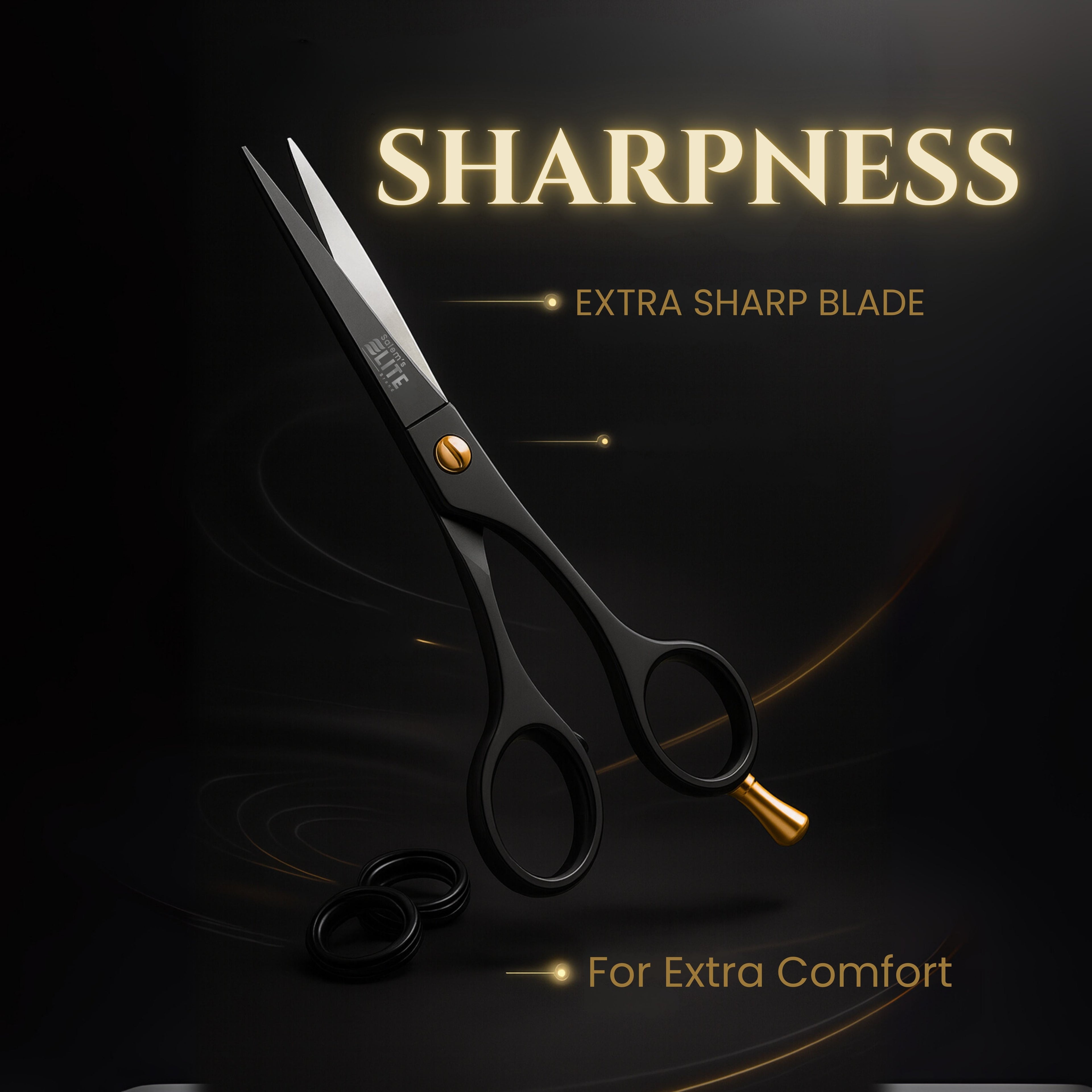 Professional Hair Cutting Scissors 6.5 Professional Barber Shears for Men & Women Premium High Carbon Stainless Steel... - Image 5