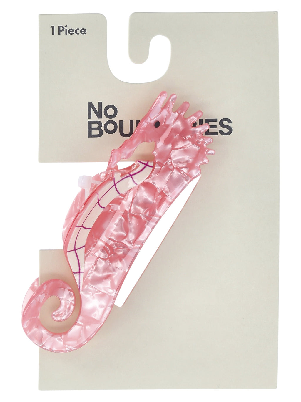 No Boundaries Seahorse Hair Claw Clip, Women's - Image 2