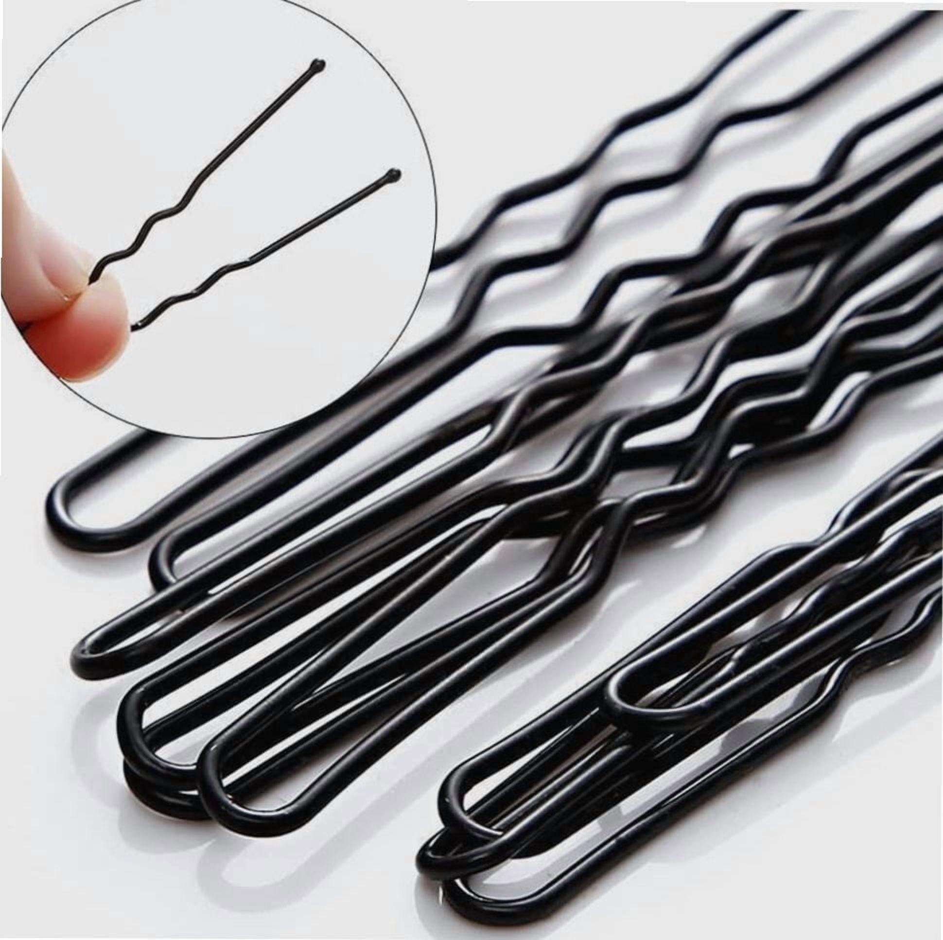 Metal Hair Pins Set - 5cm Bobby Pins for Buns Hair Bun U Shaped Pins Bun Clips Hair Styling Accessories for Wedding S... - Image 2