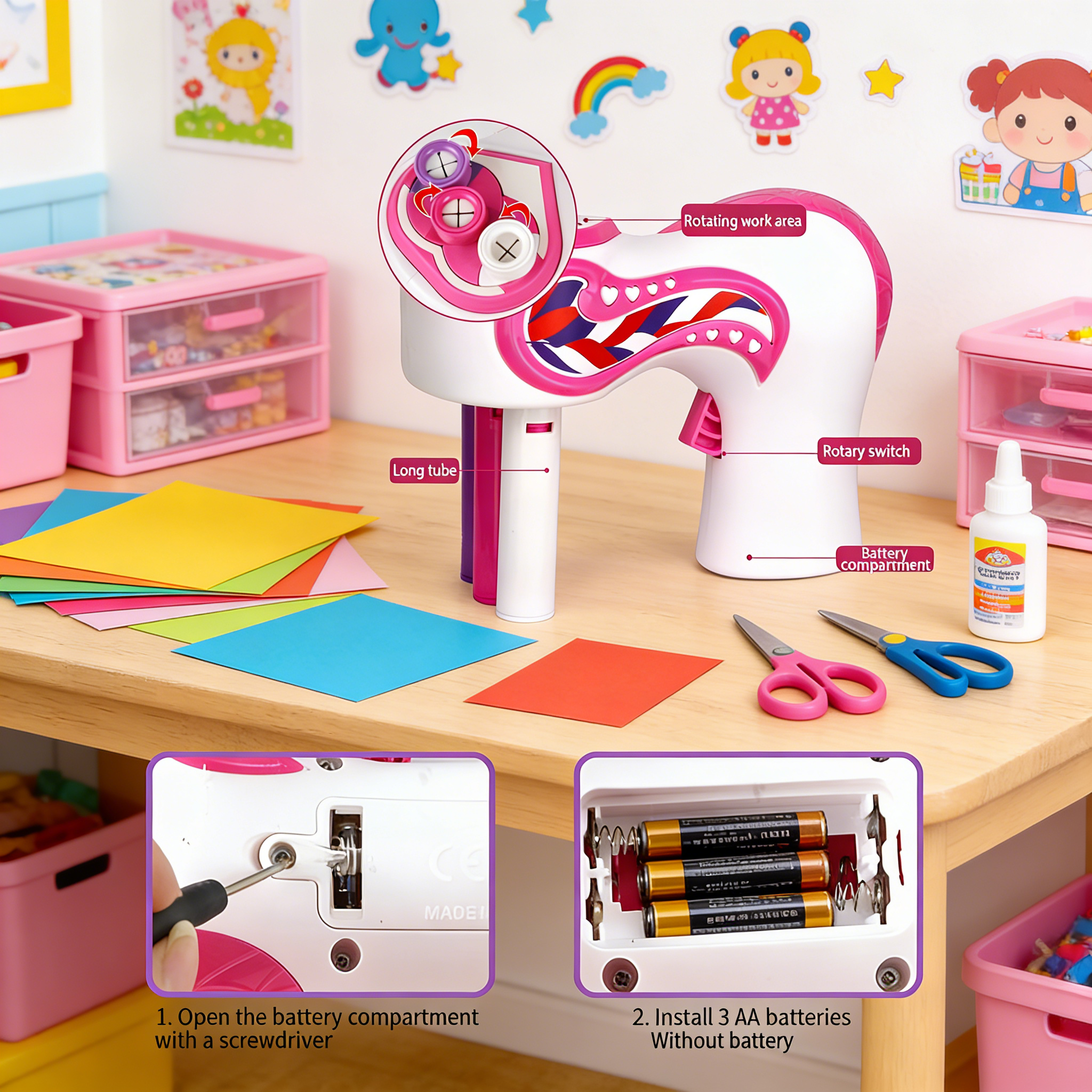 EXLEAF 2026 New Automatic Electric Hair Braider Hair Twisting Tool Electric Rollers Automatic Hair Braiding Device Diy Tool Fashion Salon To - Image 6