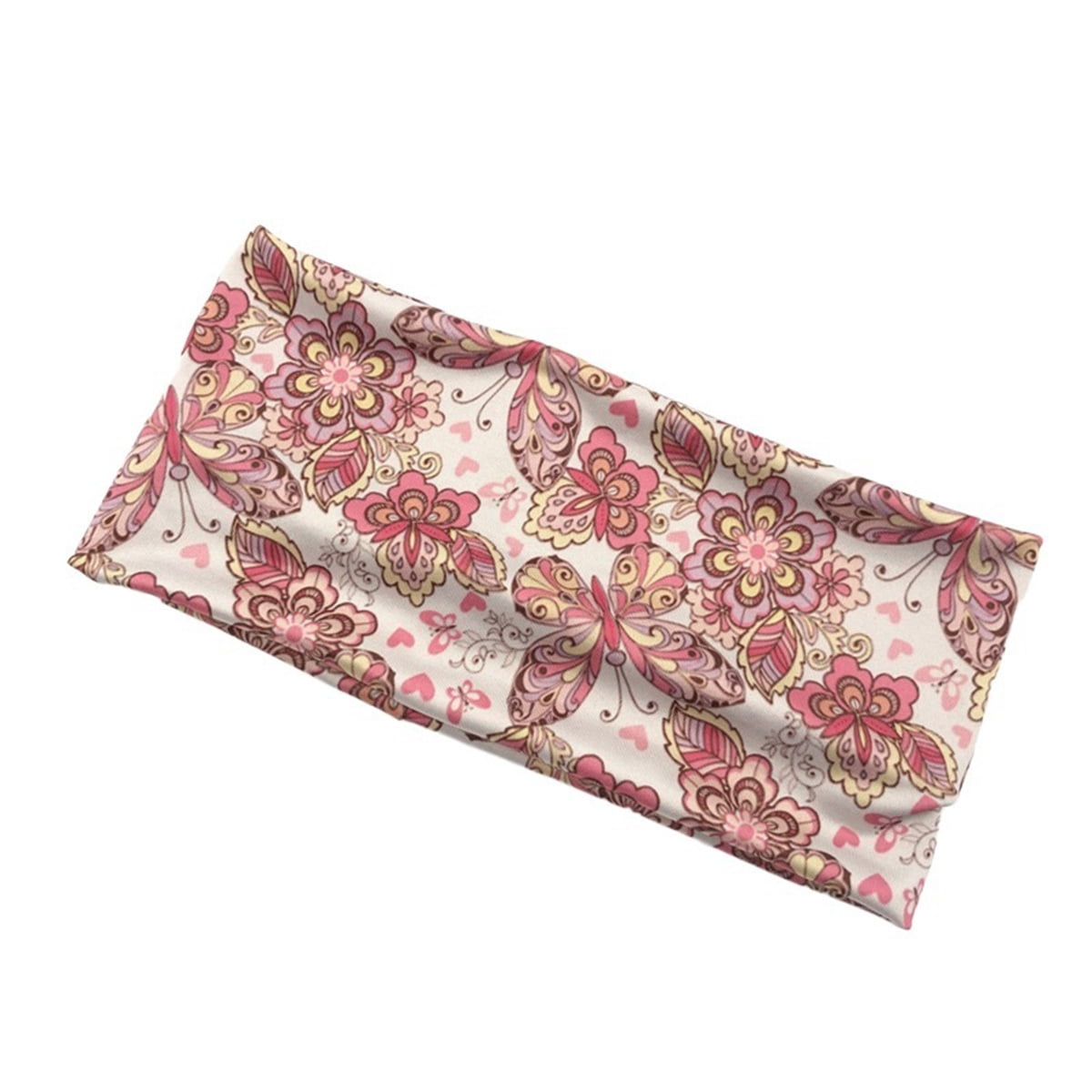 Pack of 4 Casewin Boho Headbands Wide Knotted Hair Bands Fashion Boho Stretchy Cotton Headband Motorcycle Hair Wraps ... - Image 2