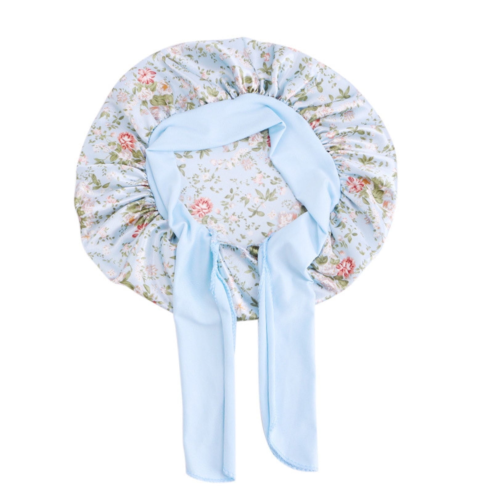 Silk Bonnet for Sleeping 1PC Hats Silk Bonnet for Sleeping Kids Kids Head Hat Cap Hair Wrap Turban Hats Bath Shower Cap Bathing Hat Hair Sho - Image 3