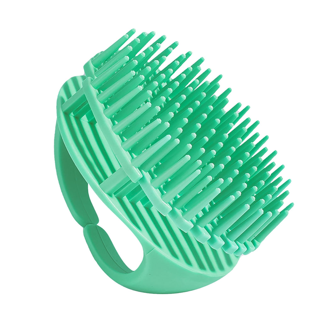 Massager Shampoo Brush with Soft Silicone Bristles for Care and Growth, Shower Head Scrubber Exfoliator for Dandruff,... - Image 4