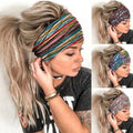 4Pcs Headbands for Women,Non-Slip Elastic Wide Headbands,Sweat Fashion Headwraps Hair Bands Headwear Fit All Head Siz...