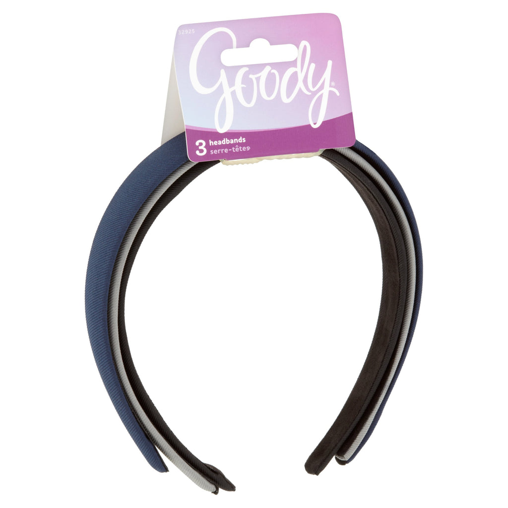 Headbands for All Hair Types, Neutral Tones, Comfort Fit, 3 Ct - Image 2