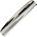Kent 7T Handmade All Fine Tooth Pocket Comb for Men, Hair Comb Straightener for Everyday Grooming Styling Hair, Mustache and Beard, Use Dry