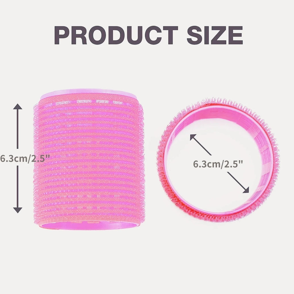 Large Rollers for Hair Volume,6 Pcs Hair Rollers for Women, Rollers Hair Curlers for Long Medium Short Hair, Large Se... - Image 4