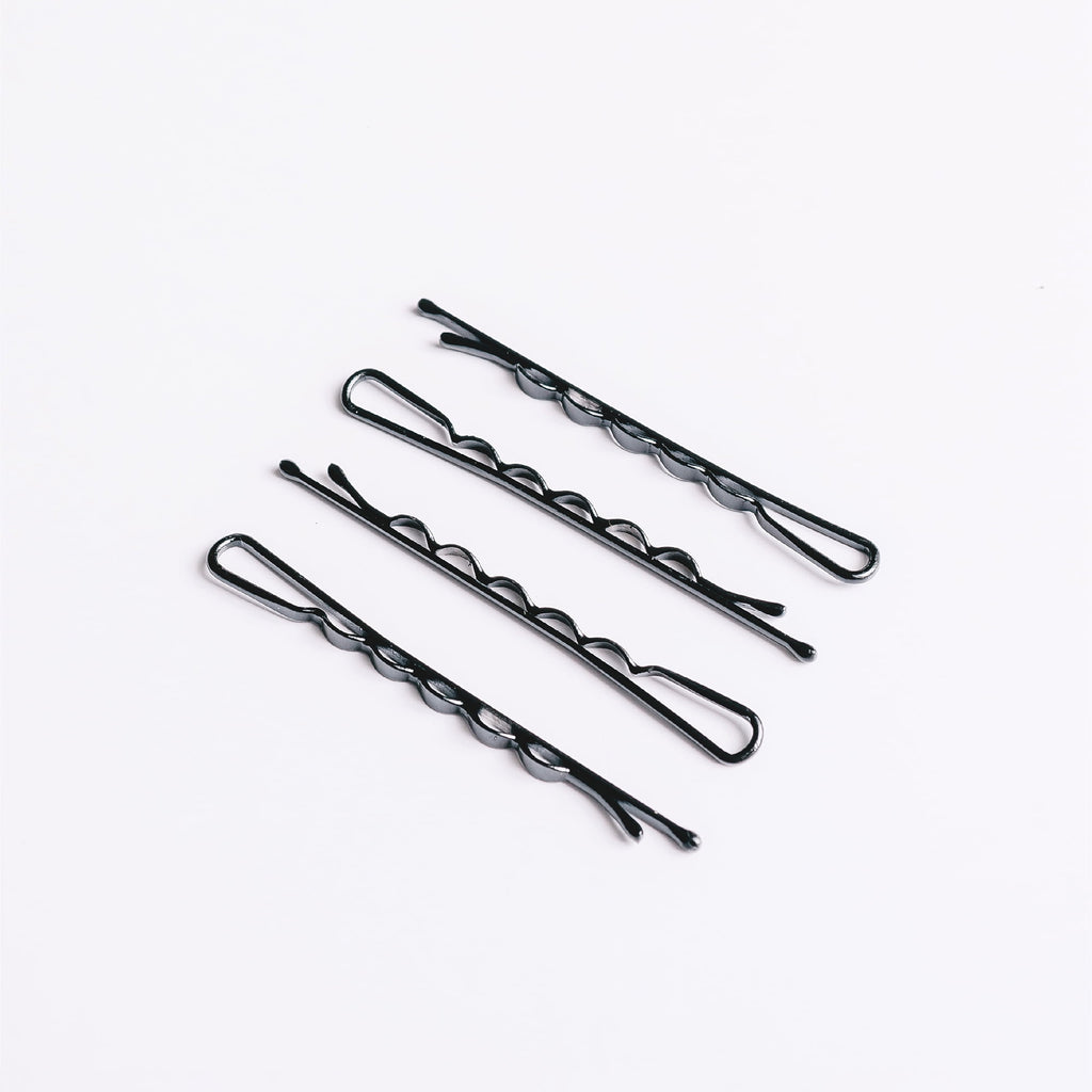 (2 pack) Gimme Bobby Pins, Secure Hold Hair Pins for Thick Hair, Black, 40 Count - Image 5