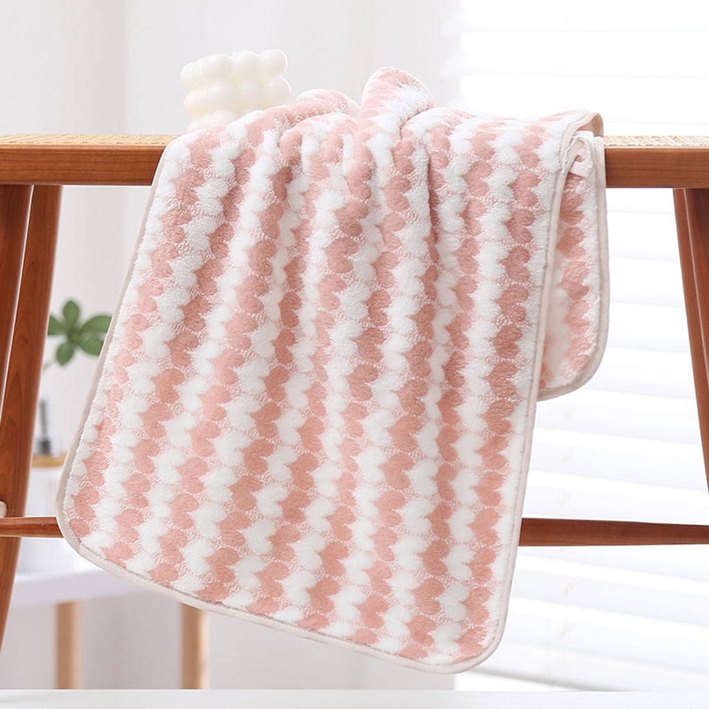 Hair Towel Wrap Quick Dry 100% Cotton Super Absorbent Turban Head Wrap for Women with Button, Non Microfiber Anti Frizz Hair Products, Hair - Image 5