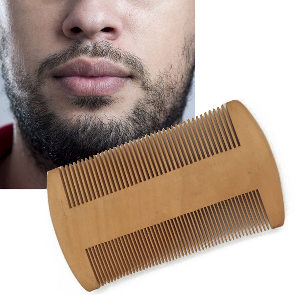 Sandalwood Beard Comb, 4 Inch Dual-Sided Wooden Comb with Fine Teeth for Hair Combing, Vintage Light Brown Hair Comb for Men and Women - Image 6