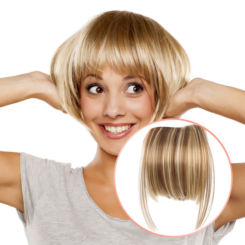 100% Hair Clip-in Bangs - Lady's Year-Round Fringe Extensions, Brand New - Image 3