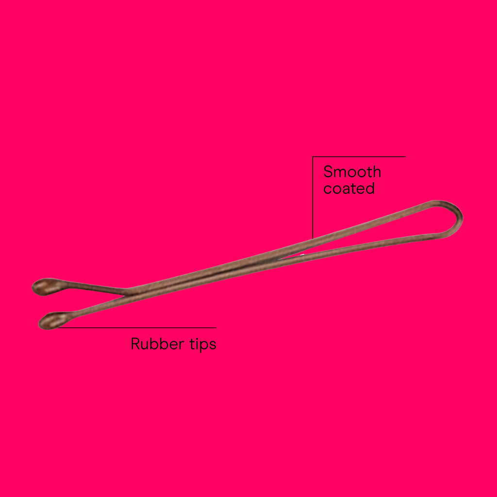 Conair Styling Essentials Mini Bobby Pins, Smooth Brown, 36 Count - Image 2