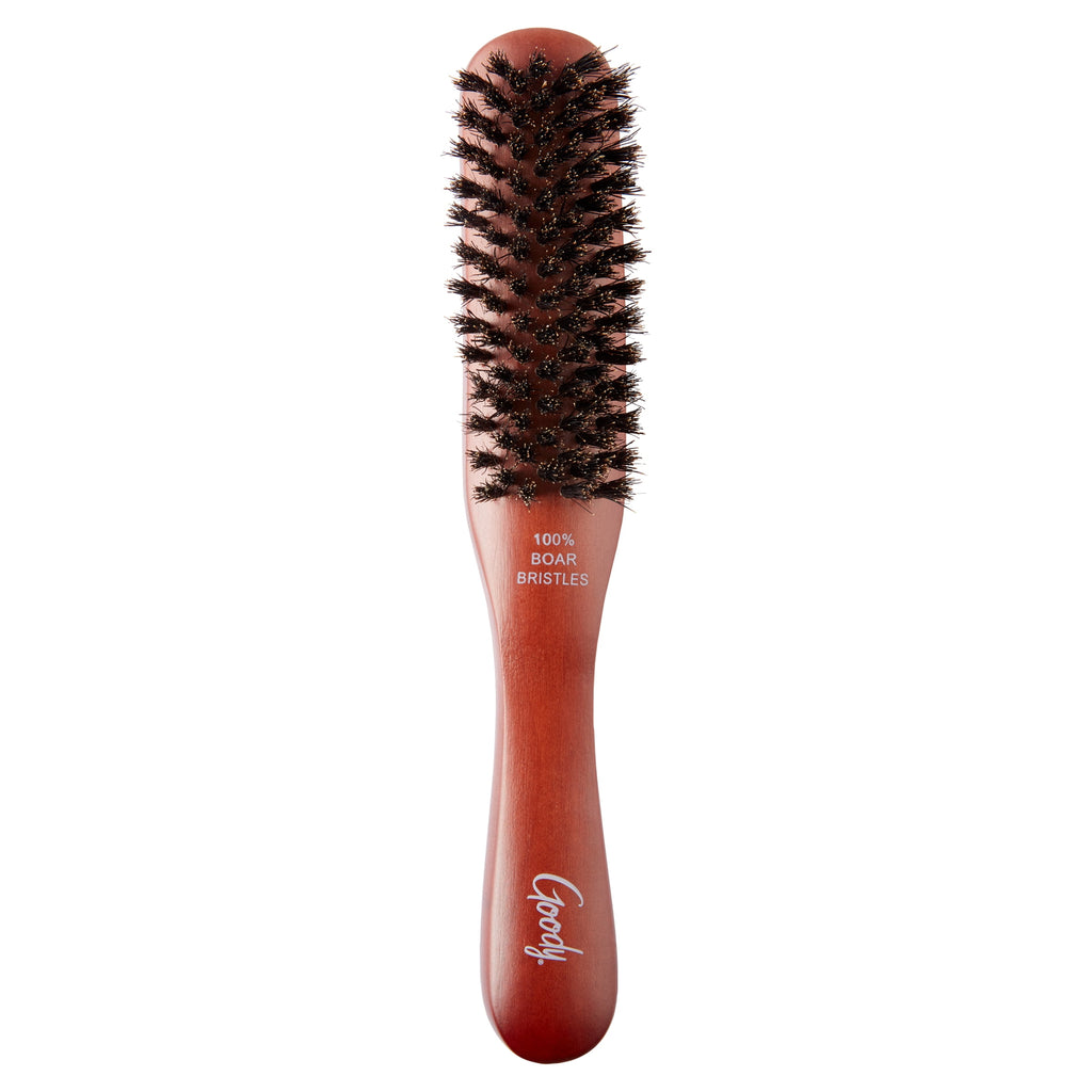 Brush, Smooth And Sleek Styles, Natural Bristles, 1 Ct, For All Hair Types - Image 3