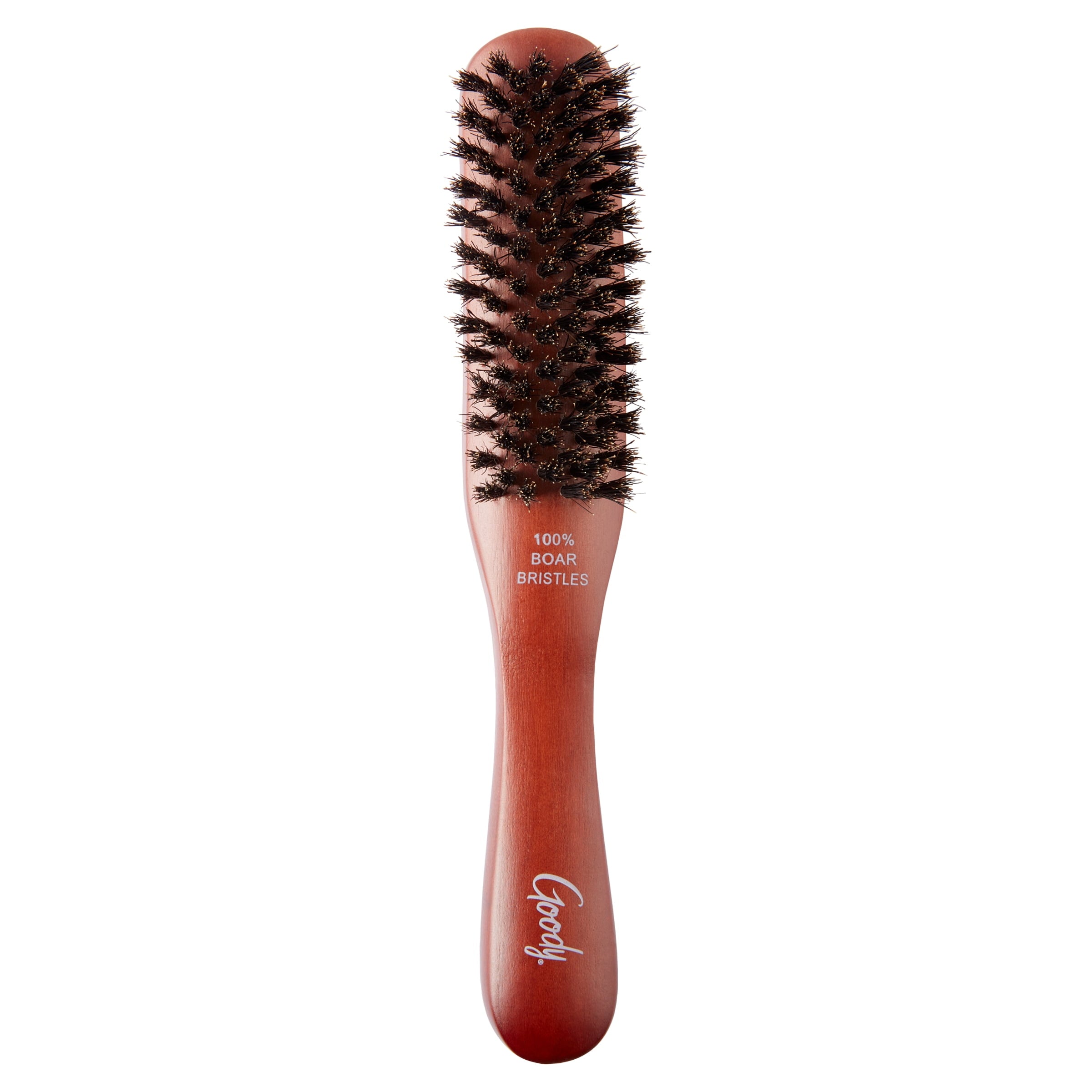 Brush, Smooth And Sleek Styles, Natural Bristles, 1 Ct, For All Hair Types - Image 3