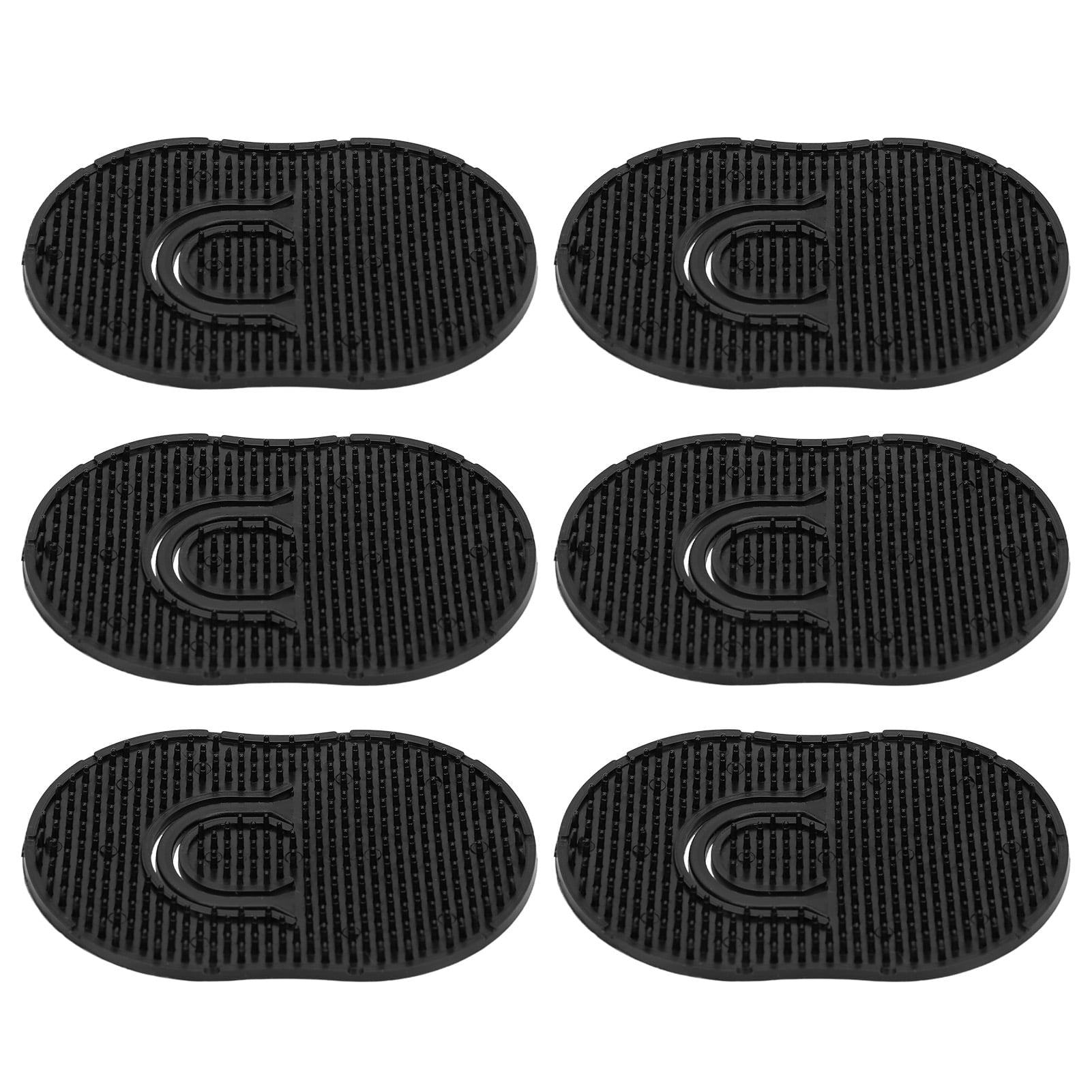 6pcs Palm Combs Portable Lightweight Handheld Massager Hair Brush Comb For Men, Beard Brush, Shampoo Comb - Image 3
