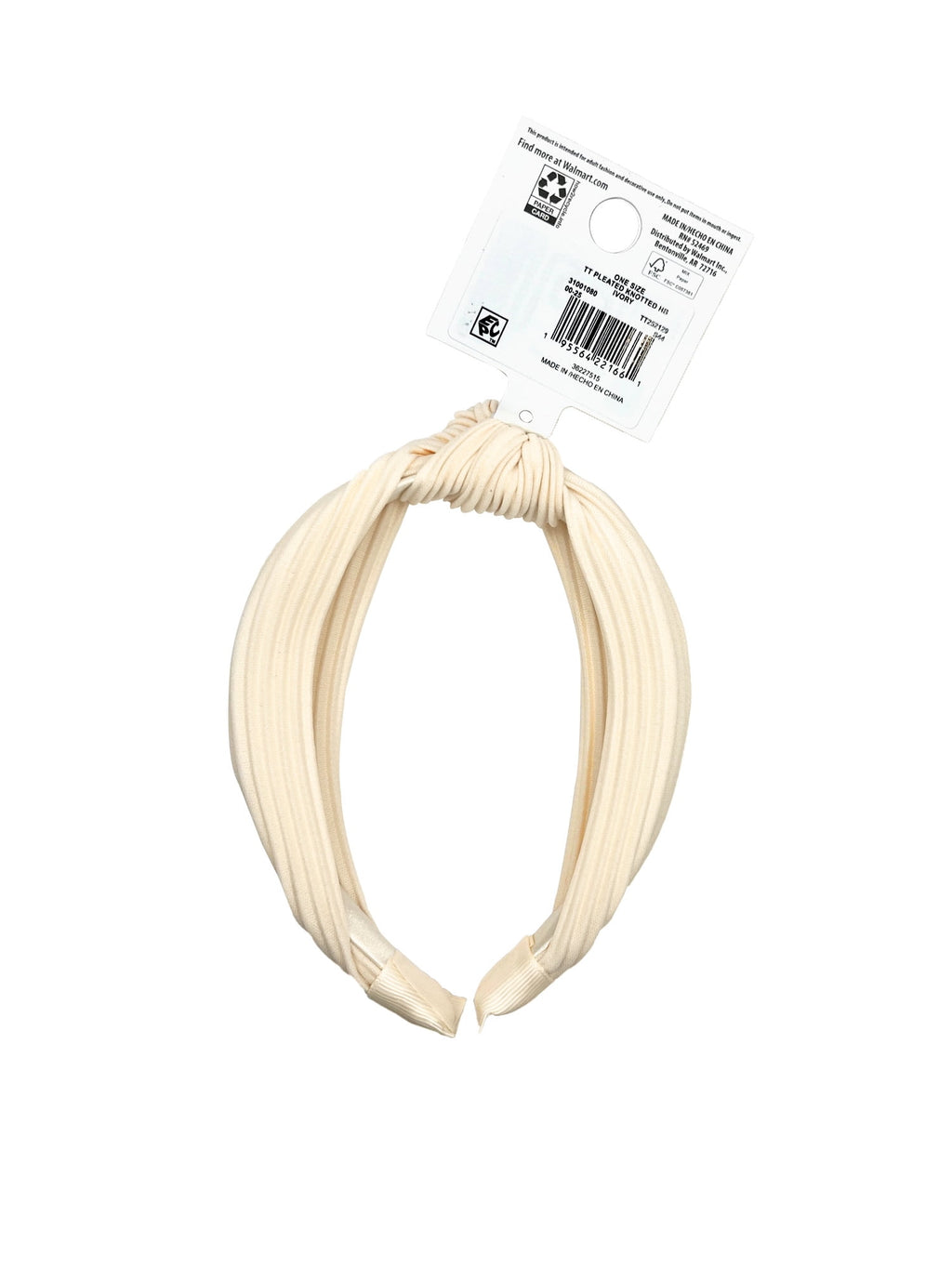 Knotted Headband, Ivory - Image 4