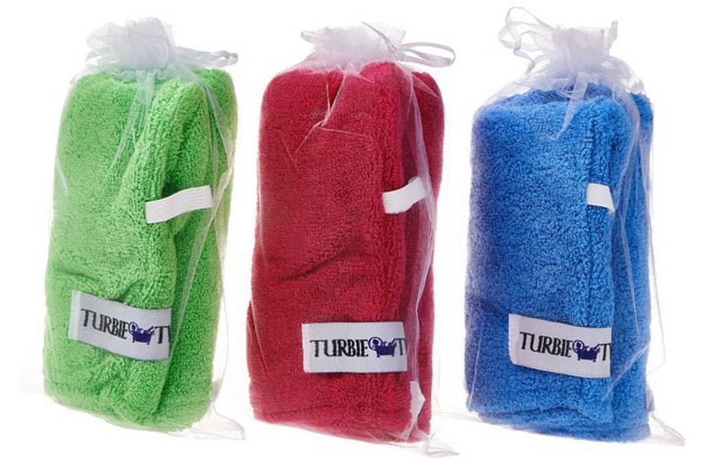 Hair Towel Wrap - 2 Pack - For Women, Men & Kids - Travel & Bathroom Essential - Quick Dry Hair Turban for Curly, Lon... - Image 5