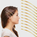 60Pcs 3.35 Inch Gold Jumbo Bobby Pins Gold Hair Pins large bobby pins for Long Thick Hair Women Girls