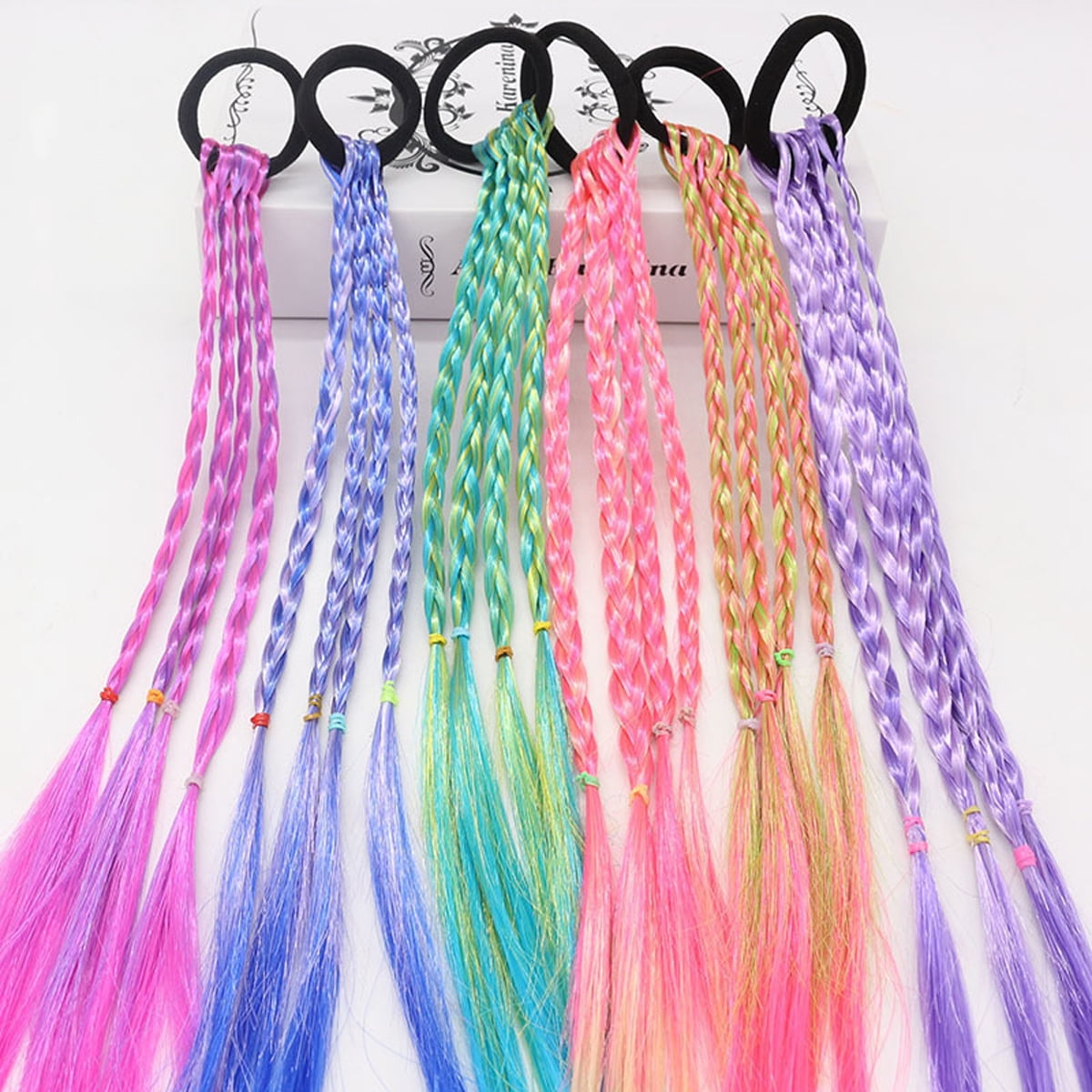 Set for Kids Extension Colored Extensions Accessories for Girls - Image 5