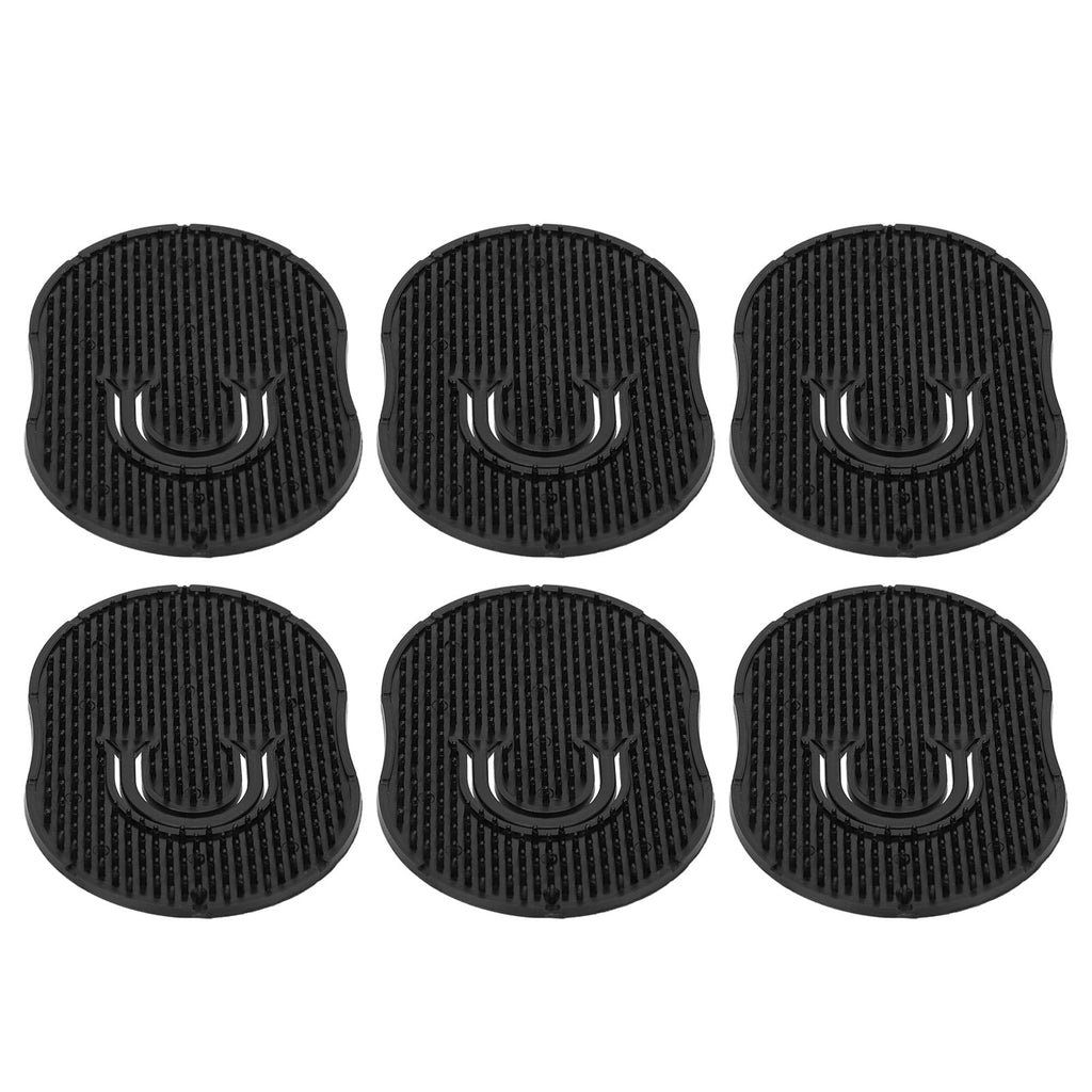 6pcs Palm Combs Portable Lightweight Handheld Massager Hair Brush Comb For Men, Beard Brush, Shampoo Comb - Image 5
