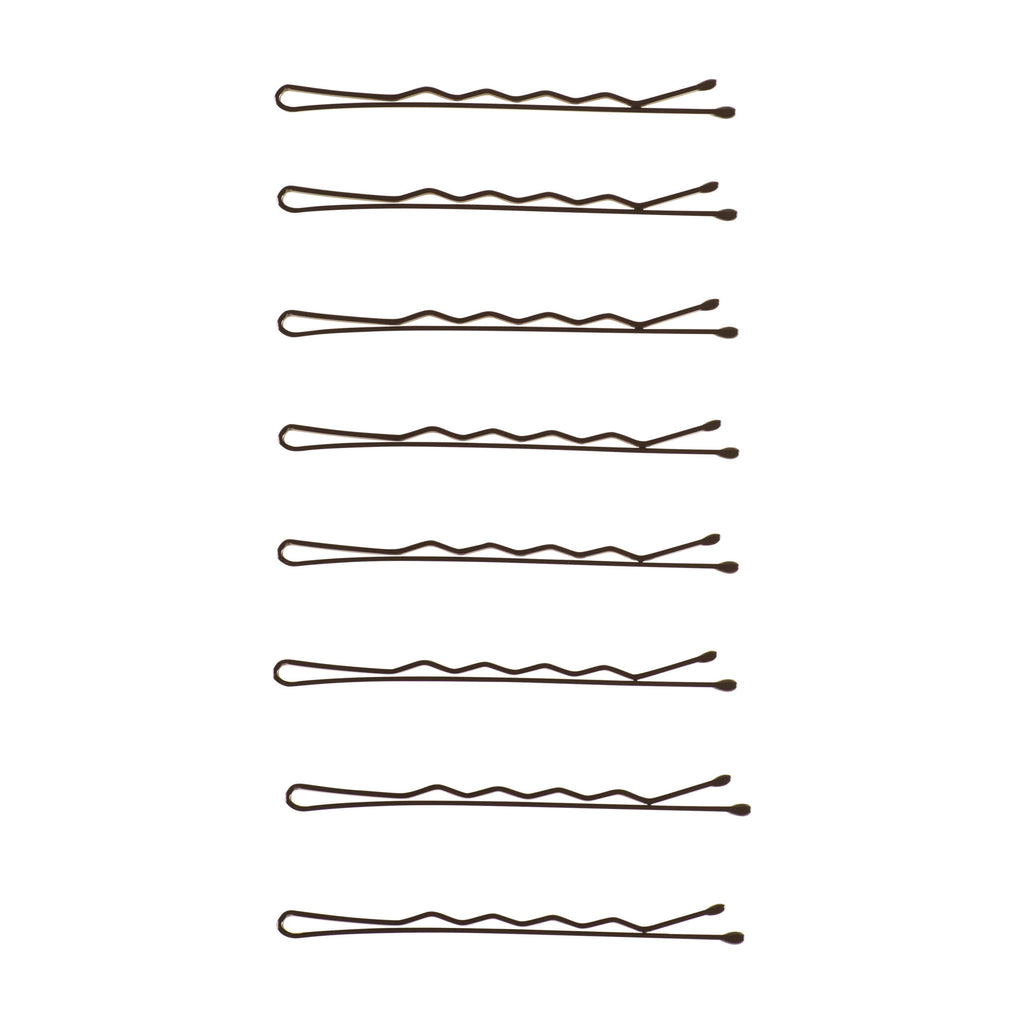 Black Bobby Pins, 60 Pack Secure Non-Slip Hair Pins for All Hair Types - Image 4
