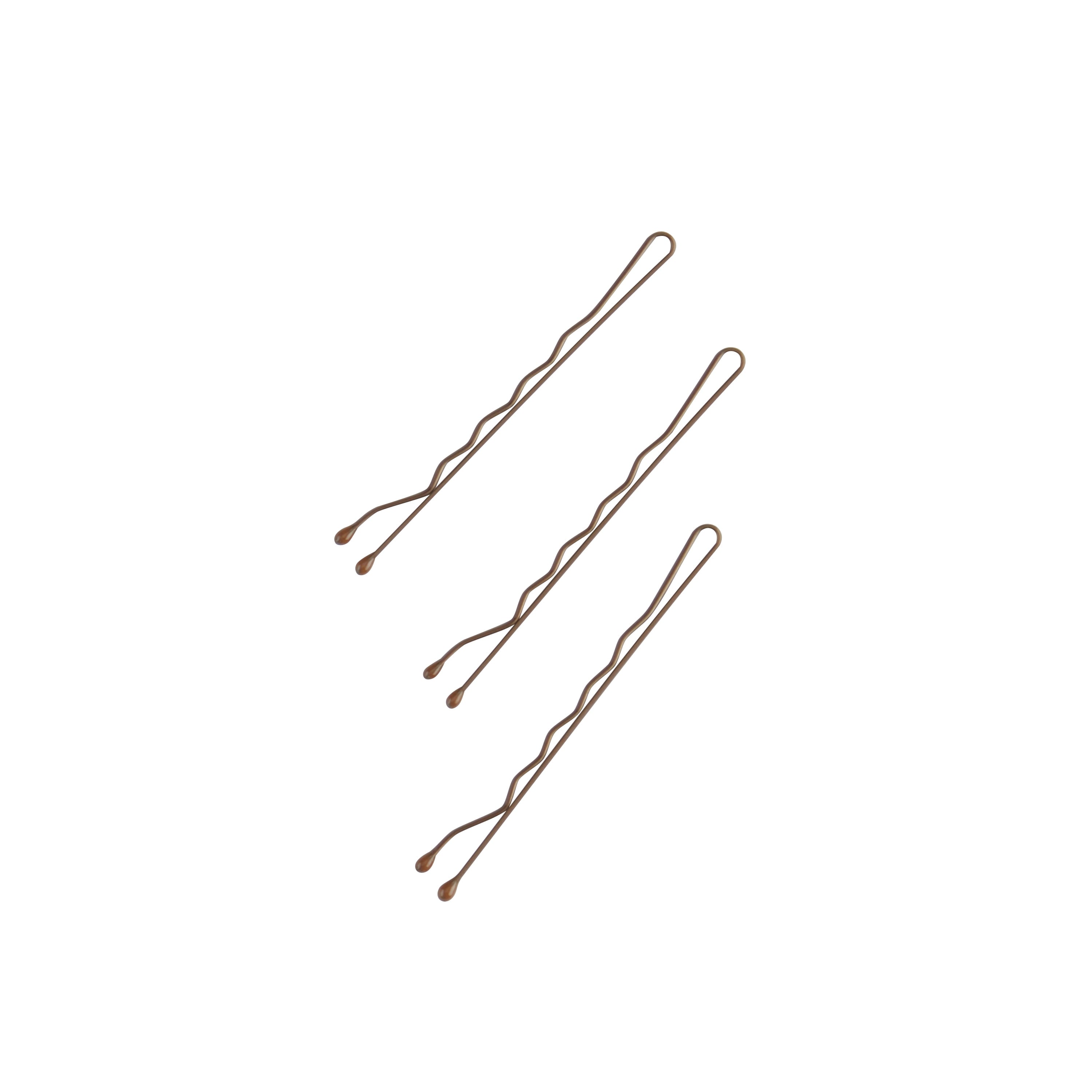 Conair Styling Essentials Bobby Pins, Brown, 90 Count - Image 4