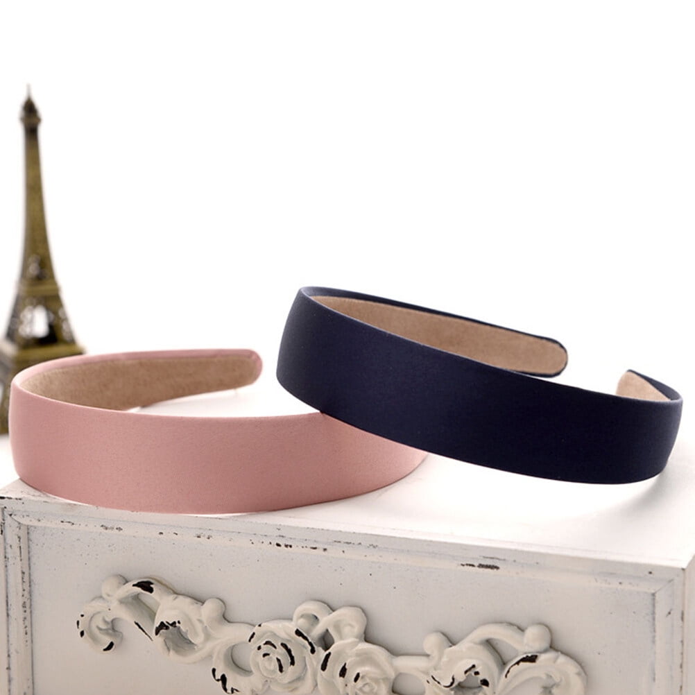 6Pcs s Fashion Wide Anti-slip Ribbon Hair Bands for Women Girls - Image 3