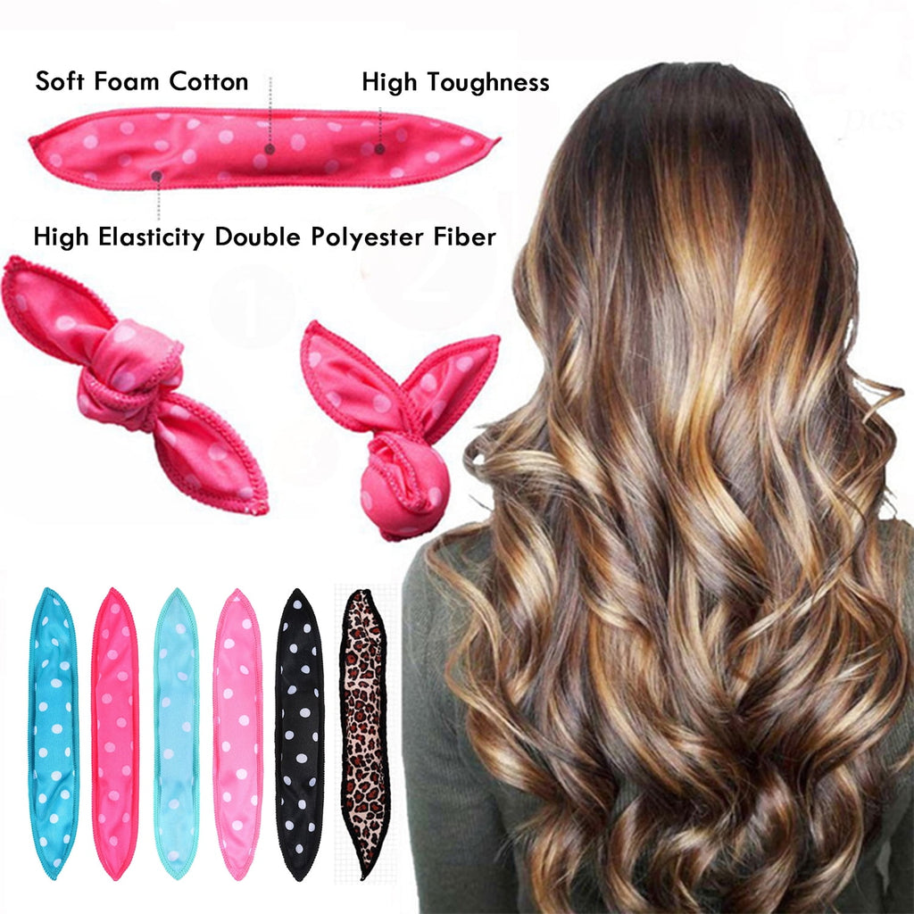 24Pcs Rollers Night Sleep Foam Curler Rollers Flexible Soft Pillow Rollers Sponge Styling Rollers Tools - Image 2
