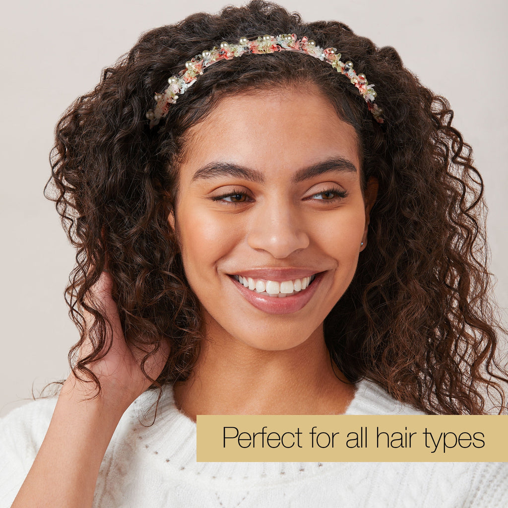 x Anderson Textured Fabric and Faux Pearl Headband, Multicolor, 1 count - Image 6