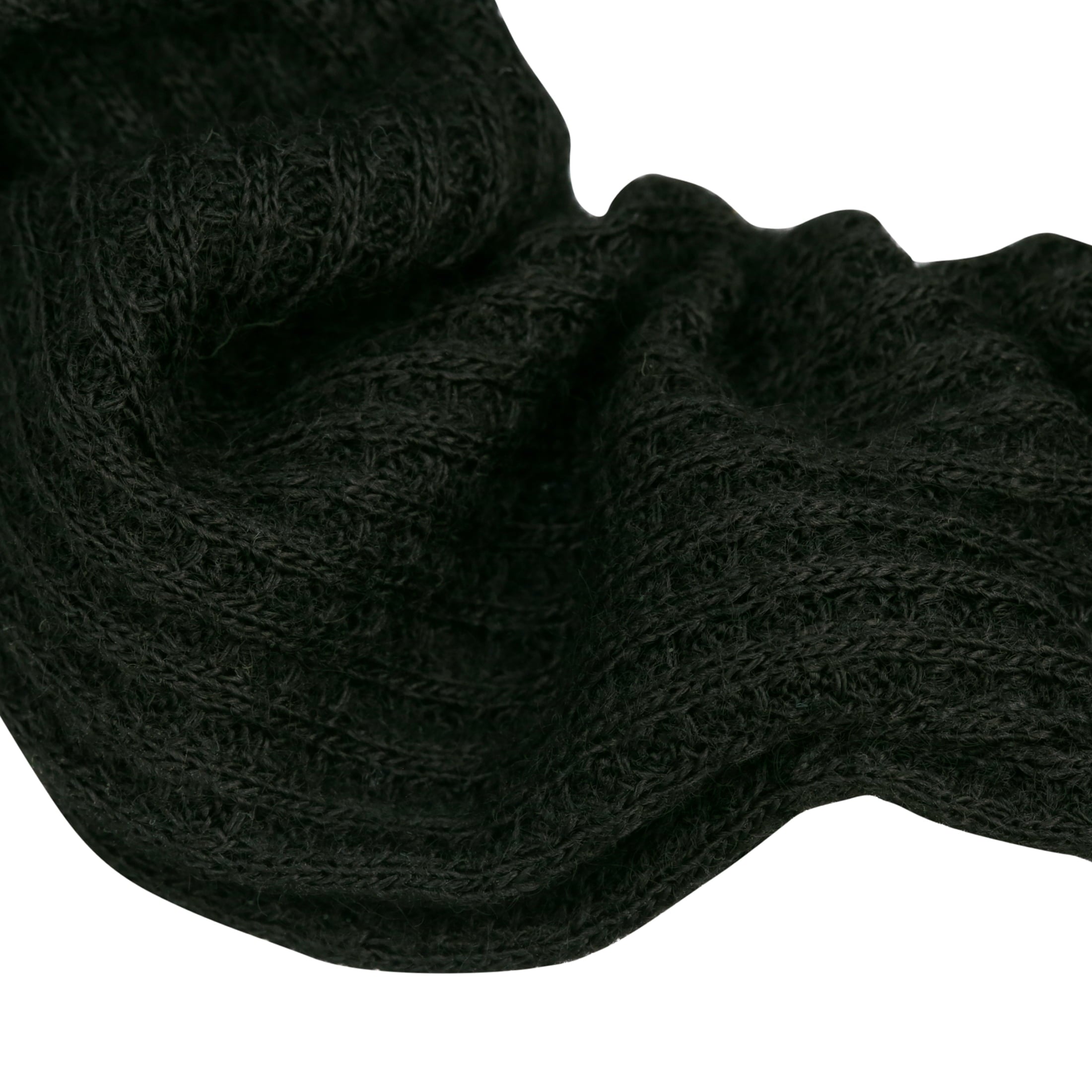 Ouchless Scrunchies, Gentle Hair Scrunchies, Black, 8 Ct - Image 5