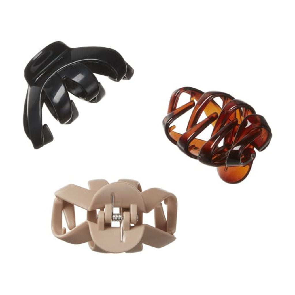Scunci Octopus Claw Clip, Multicolor, 3 Count - Image 2