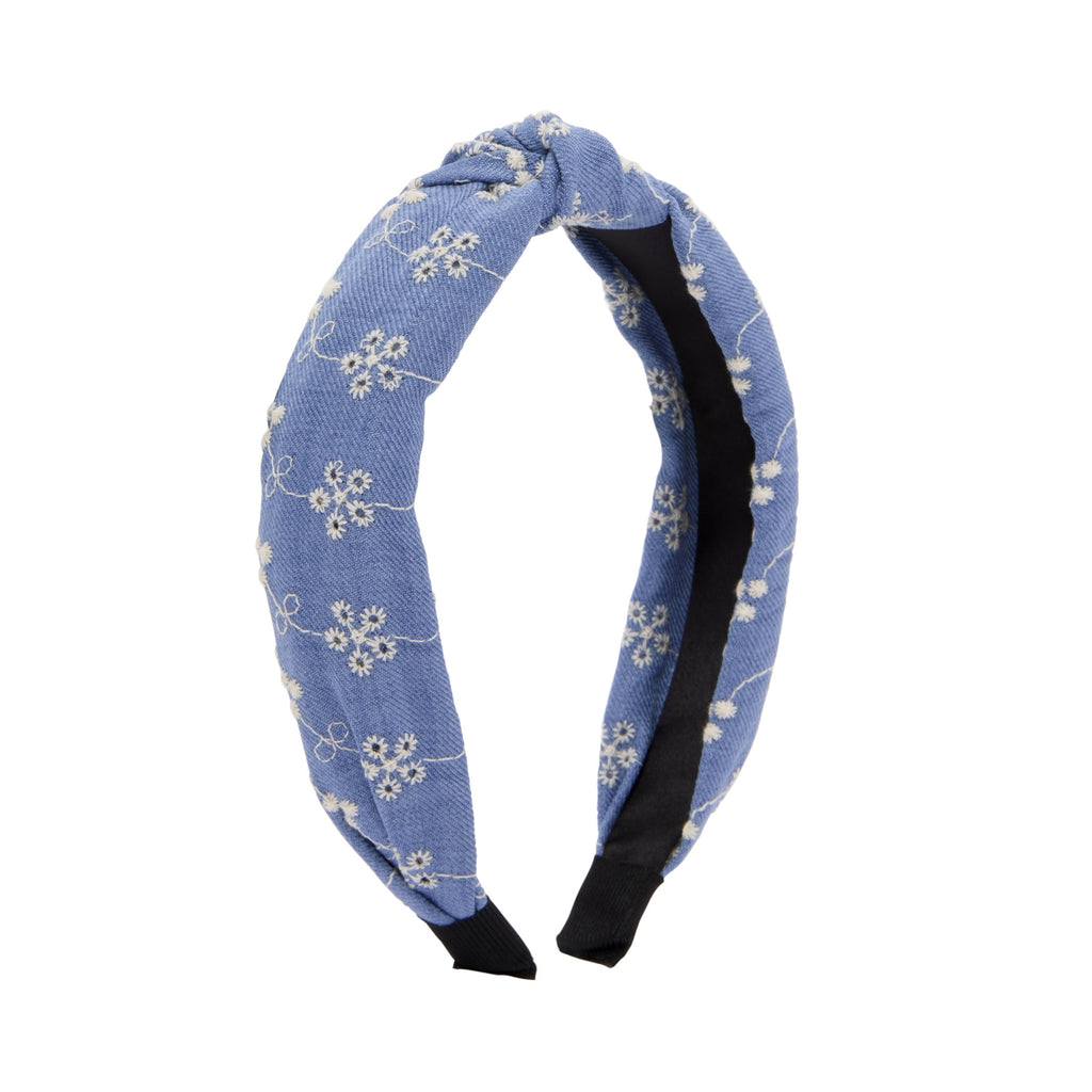 x Denim Knot Headband, All Day Comfort, All Hair Types, 1 Count - Image 2