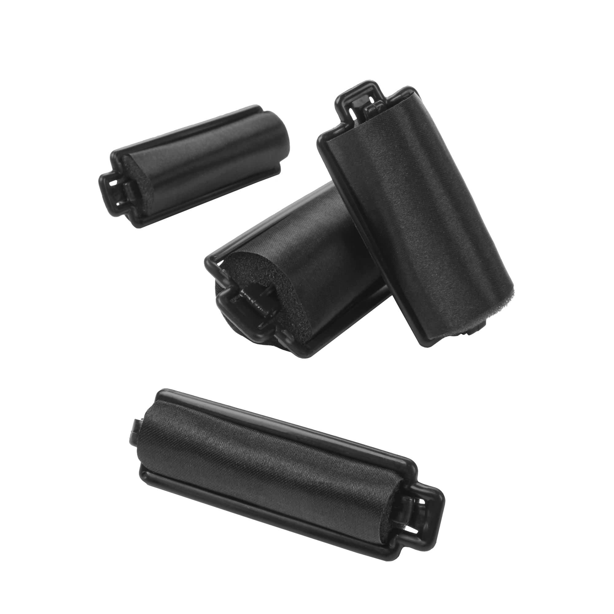 Conair The Curl Collective Satin Foam Hair Rollers, Black - Image 5